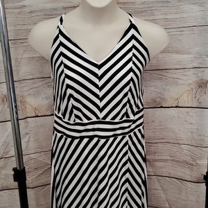 Black and White Maxi Dress